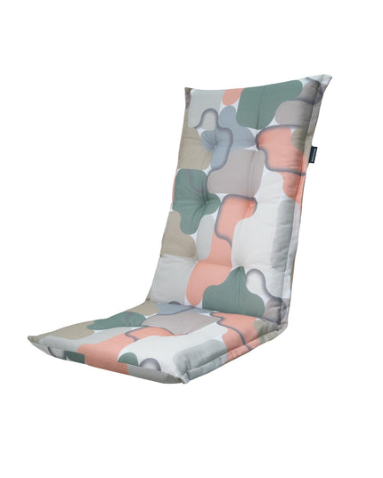 Madison Grafi hoge rug rugkussen 123x50 cm - Grafi salmone