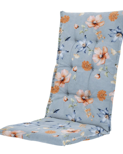 Madison Florina hoge rug rugkussen 123x50 cm - Florina blue