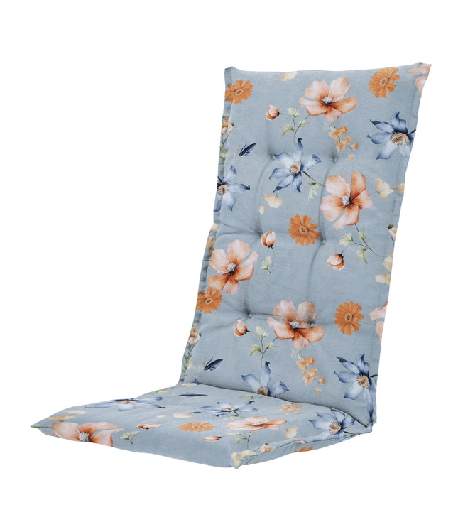 Madison Florina hoge rug rugkussen 123x50 cm - Florina blue