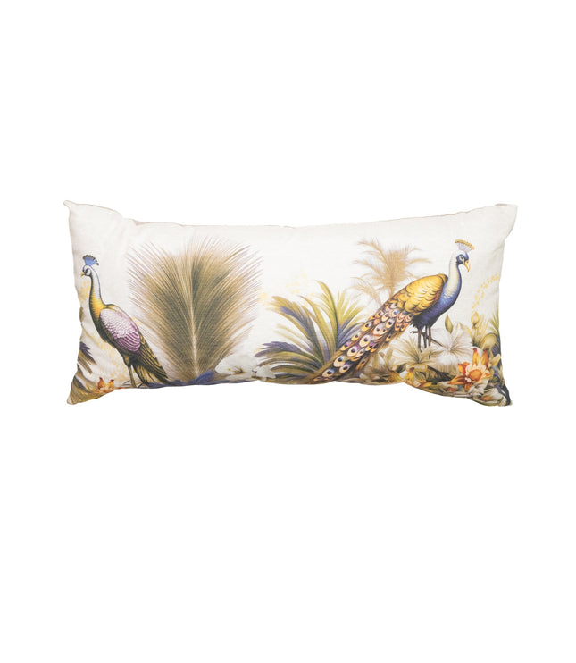 Madison Flore sierkussen 28x60 cm - Flore purple