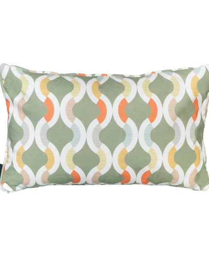 Madison Trivia sierkussen 30x50 cm - Trivia green