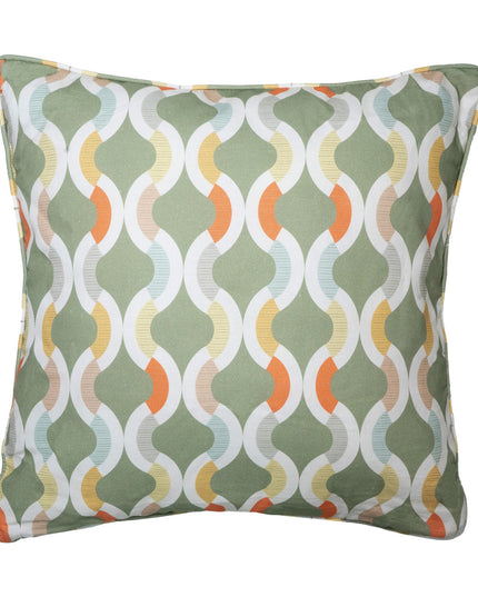 Madison Trivia sierkussen 50x50 cm - Trivia green