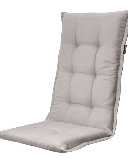 Madison Napels hoge rug rugkussen 123x50 cm - Napels taupe