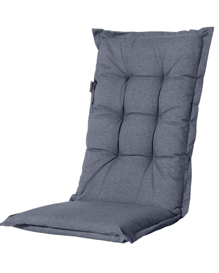 Madison Manchester rugkussen 123x50 cm - Manchester denim grey
