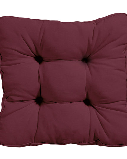 Madison Panama florance zitkussen 47x47 cm - Panama bordeaux