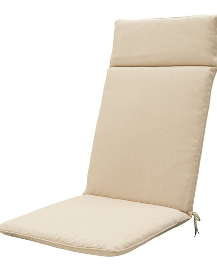 Madison Canvas Eco+ hoge rug rugkussen 120x50 cm - Beige canvas eco+