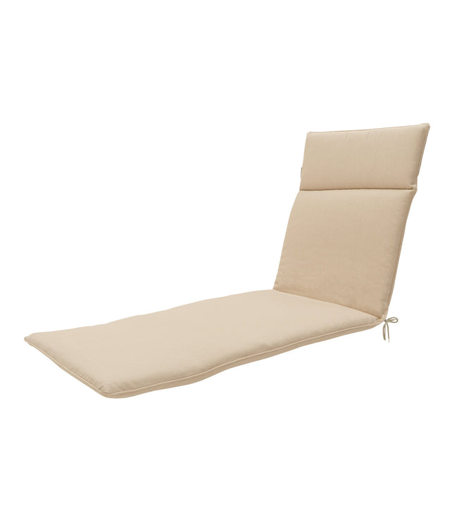 Madison Canvas Eco+ standaard ligbedkussen 190x60 cm - Beige canvas eco+