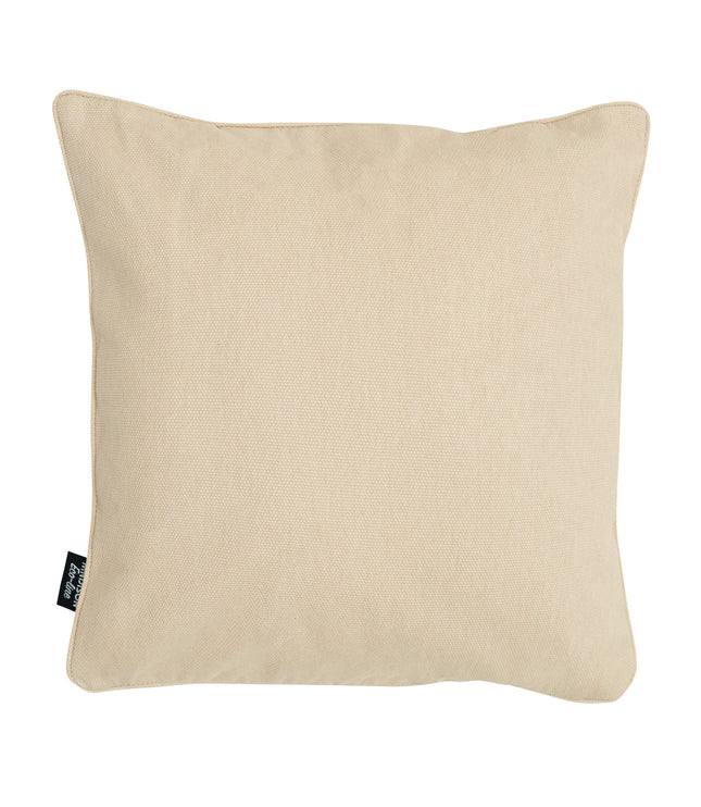 Madison Canvas Eco+ sierkussen 50x50 cm - Beige canvas eco+