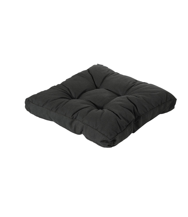 Madison Rib zitkussen 60x60 cm - Rib black