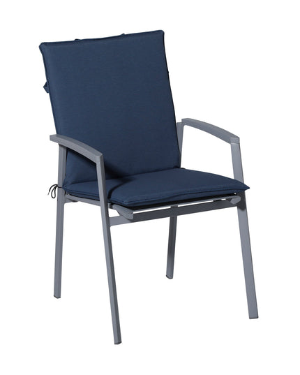 Madison Panama XL stapelstoel stoelkussen 97x49 cm - Panama safier blue (O065)