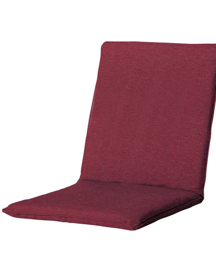 Madison Panama stapelstoel stoelkussen 97x49 cm - Panama bordeaux