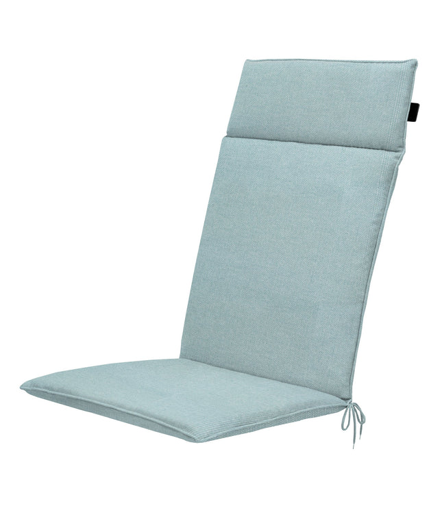 Madison Canvas Eco+ hoge rug rugkussen 120x50 cm - Aqua canvas eco+