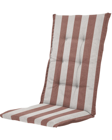 Madison Amora hoge rug rugkussen 123x50 cm - Amora mocca