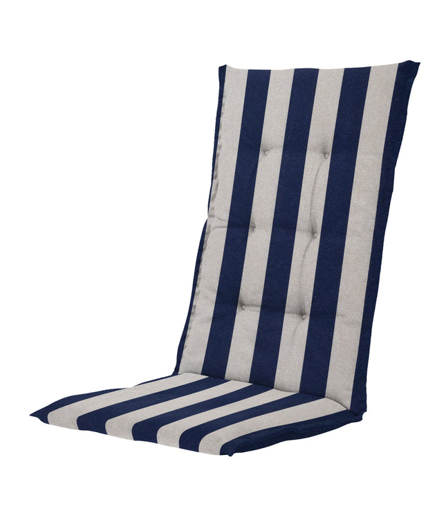 Madison Amora hoge rug rugkussen 123x50 cm - Amora blue