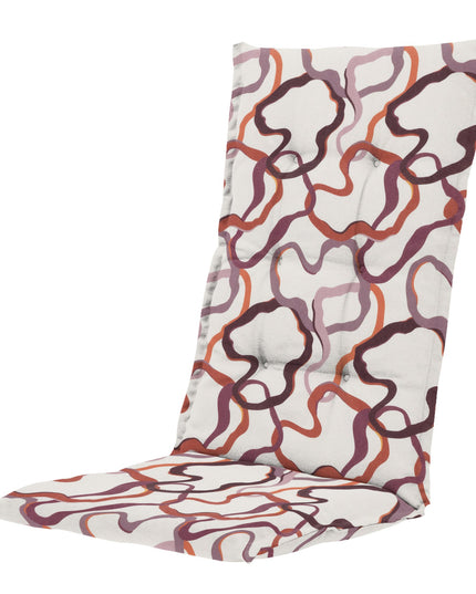 Madison Blaze hoge rug rugkussen 123x50 cm - Blaze purple