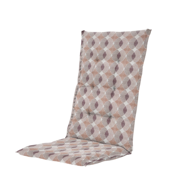 Madison Rae hoge rug rugkussen 123x50 cm - Rae mocca