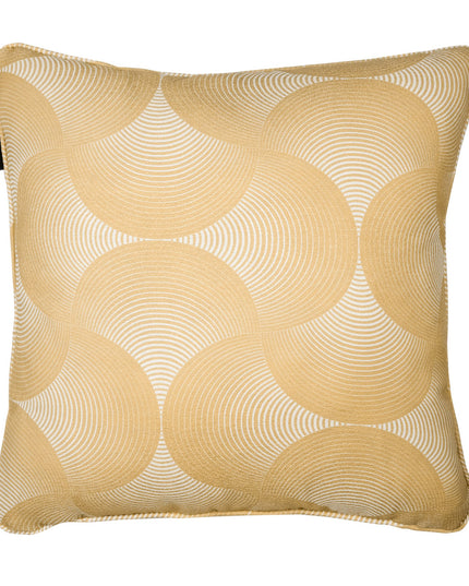 Madison Napels sierkussen 50x50 cm - Napels rondo mustard