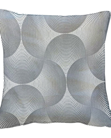 Madison Napels sierkussen 50x50 cm - Napels rondo grey