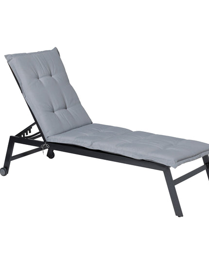 Madison Panama standaard basis ligbedkussen 200x65 cm - Panama light grey