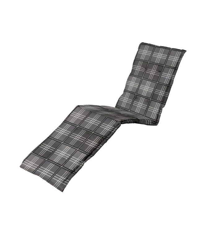 Madison Patchy standaard basis ligbedkussen 200x65 cm - Patchy grey