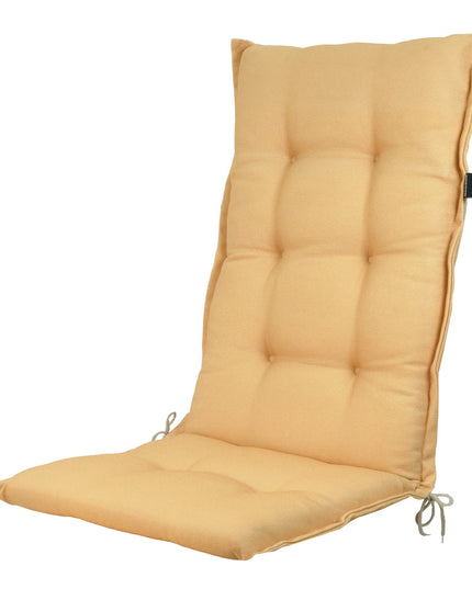Madison Napels hoge rug rugkussen 123x50 cm - Napels mustard