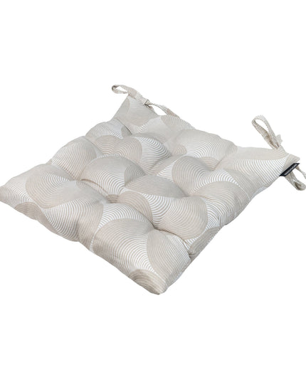 Madison Napels toscane zitkussen 46x46 cm - Napels rondo taupe