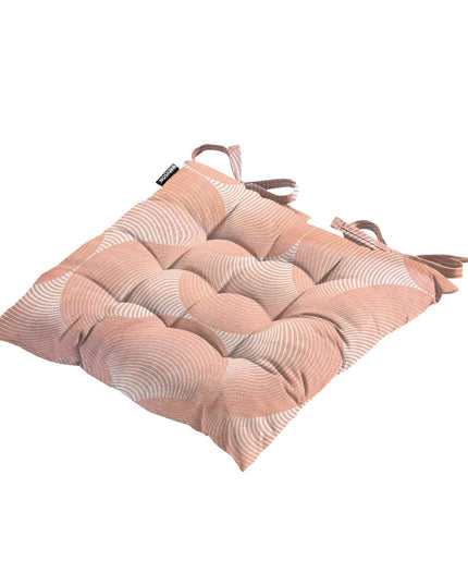 Madison Napels toscane zitkussen 46x46 cm - Napels rondo salmone