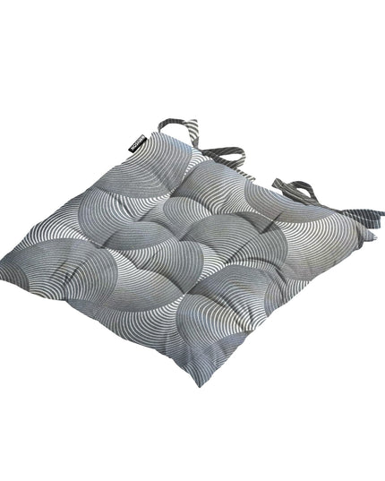 Madison Napels toscane zitkussen 46x46 cm - Napels rondo grey