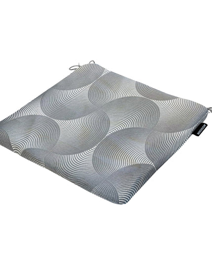 Madison Napels universeel rits zitkussen 40x40 cm - Napels rondo grey
