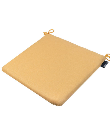 Madison Napels universeel rits zitkussen 40x40 cm - Napels mustard