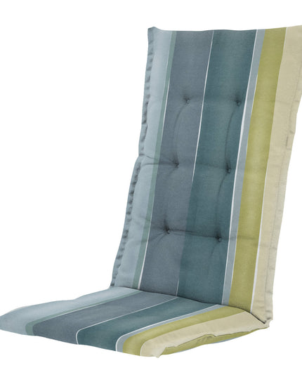 Madison Nox hoge rug basis rugkussen 123x50 cm - Nox azure