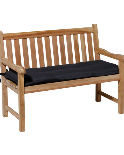 Madison Basic bankkussen 120x48 cm - Basic black