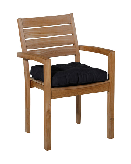 Madison Basic florance zitkussen 47x47 cm - Basic black