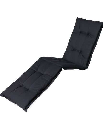 Madison Basic standaard basis ligbedkussen 200x65 cm - Basic black