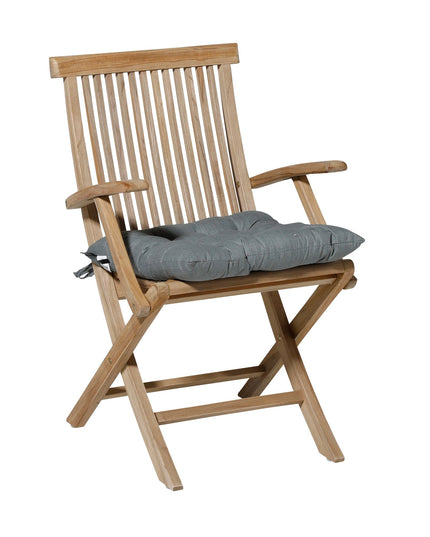 Madison Basic toscane zitkussen 46x46 cm - Basic grey