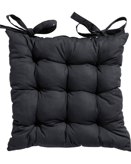 Madison Basic toscane zitkussen 46x46 cm - Basic black