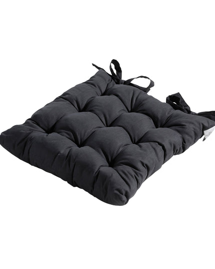 Madison Basic toscane zitkussen 46x46 cm - Basic black