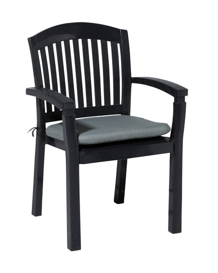 Madison Basic zitkussen 46x48 cm - Basic grey