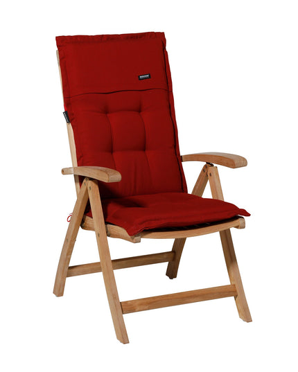 Madison Rib lage rug rugkussen 105x50 cm - Rib red