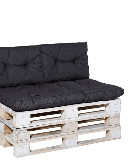 Madison Basic rugkussen 43x60 cm - Basic black