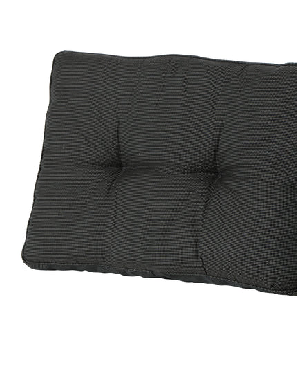 Madison Basic florance rugkussen 43x60 cm - Rib black
