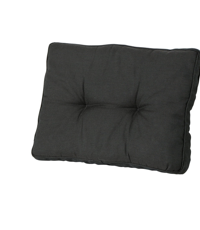 Madison Rib rugkussen 43x60 cm - Rib black