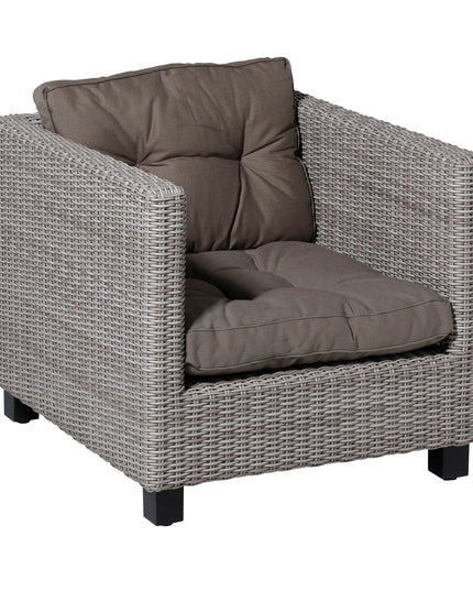 Madison Basic florance rugkussen 43x60 cm - Rib liver