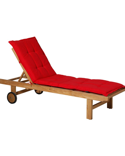 Madison Panama standaard basis ligbedkussen 200x65 cm - Panama red