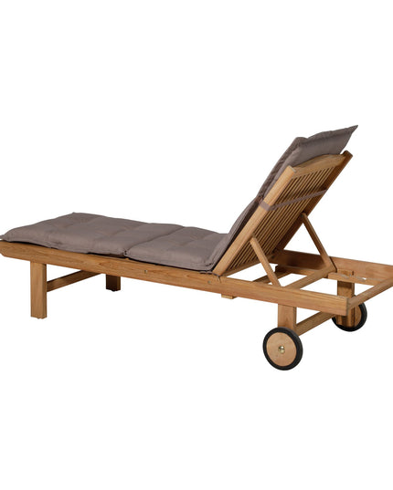 Madison Panama standaard basis ligbedkussen 200x65 cm - Panama taupe