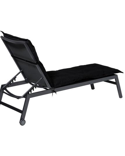 Madison Panama standaard basis ligbedkussen 200x65 cm - Panama black