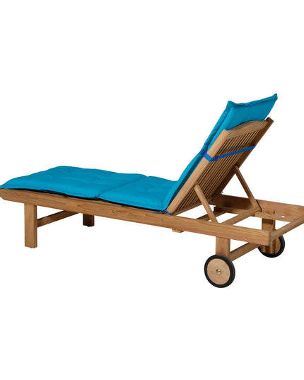 Madison Panama standaard basis ligbedkussen 200x65 cm - Panama aqua