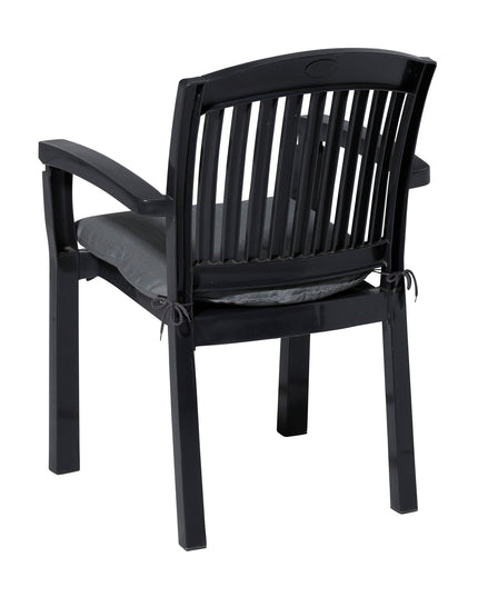 Madison Rib zitkussen 46x48 cm - Rib grey