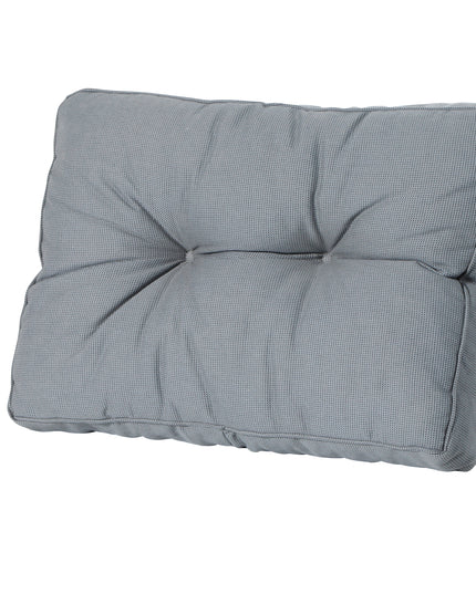 Madison Basic florance rugkussen 43x60 cm - Rib grey