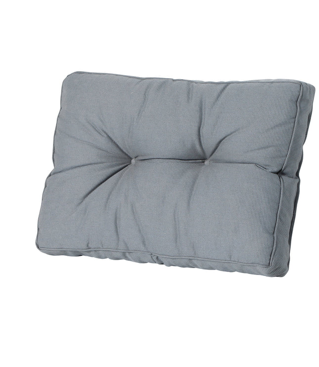 Madison Rib rugkussen 43x60 cm - Rib grey
